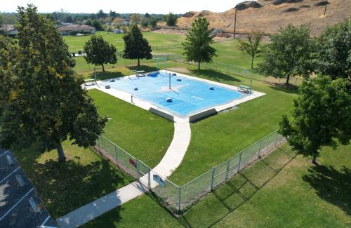 Butte Splash Pad Butte Splash pad aerial photo