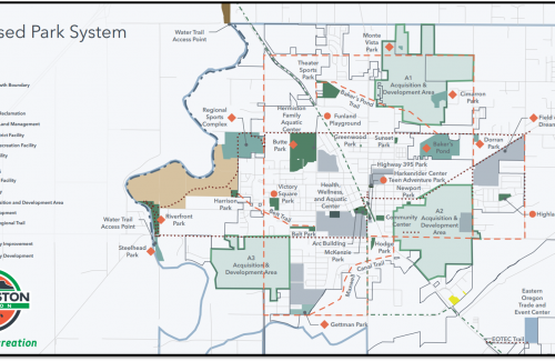 Proposed park map