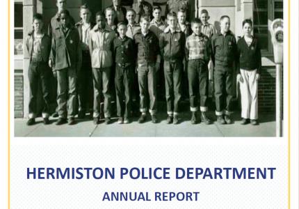 2016 HPD Annual Report Cover