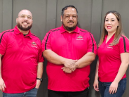Hispanic Advisory Committee Members standing together