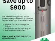 Heat Pump Water Heater Promo