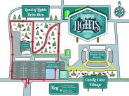 Hermiston Land of Lights Map