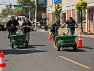 Melon Fest Bathtub Races