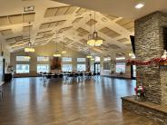 Interior view of the terrace level