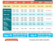 2024 Pool Daily Summer Schedule