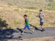 Kids running