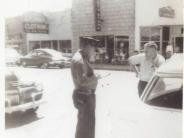 Officer Ronald Kilby on Patrol, circa 1959