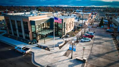 Hermiston City Hall in December