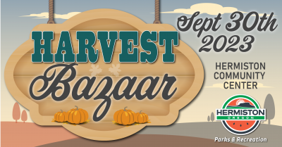 2023 Harvest Bazaar, Sept 30th 9am-4:30pm