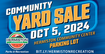 Community Yard Sale Oct. 5, 2024