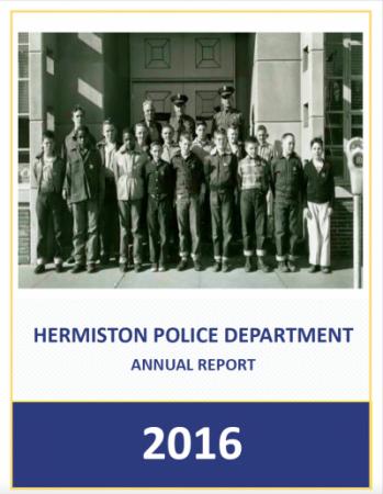 2016 HPD Annual Report Cover