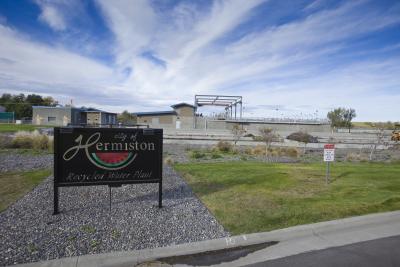 Hermiston wastewater treatment plant