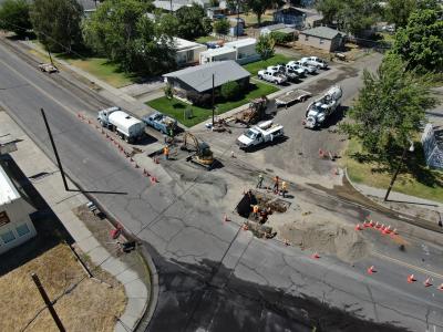 Hermiston Ave Aerial