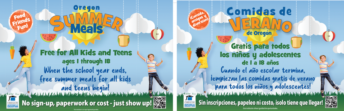 Summer meals for kids and teens