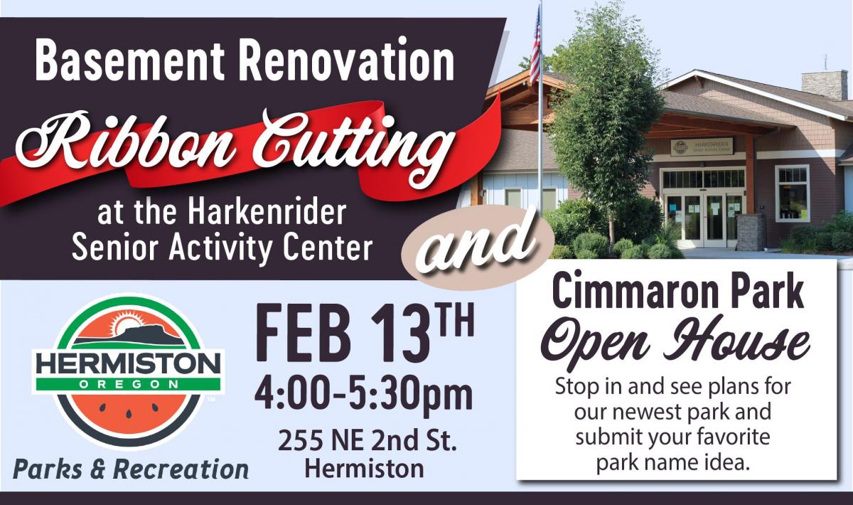 Harkenrider Senior Center Ribbon Cutting
