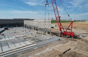 Building development in the South Hermiston Industrial Park